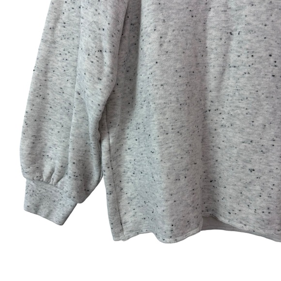 Madewell MWL Make Weekends Longer Betterterry Relaxed Turtleneck Sweatshirt Sz S - Picture 6 of 12